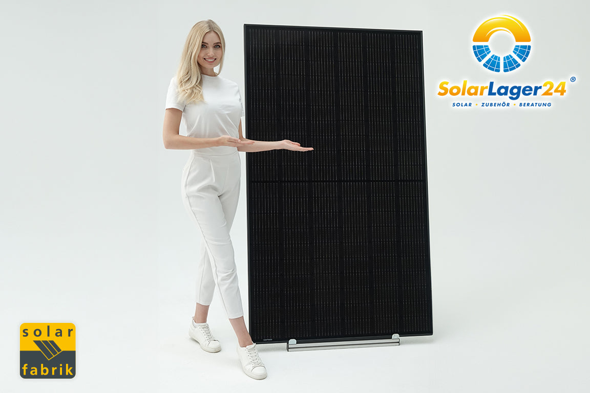 SolarFabrik Mono S4 Trend Black 445W Doppelglas Solarmodul