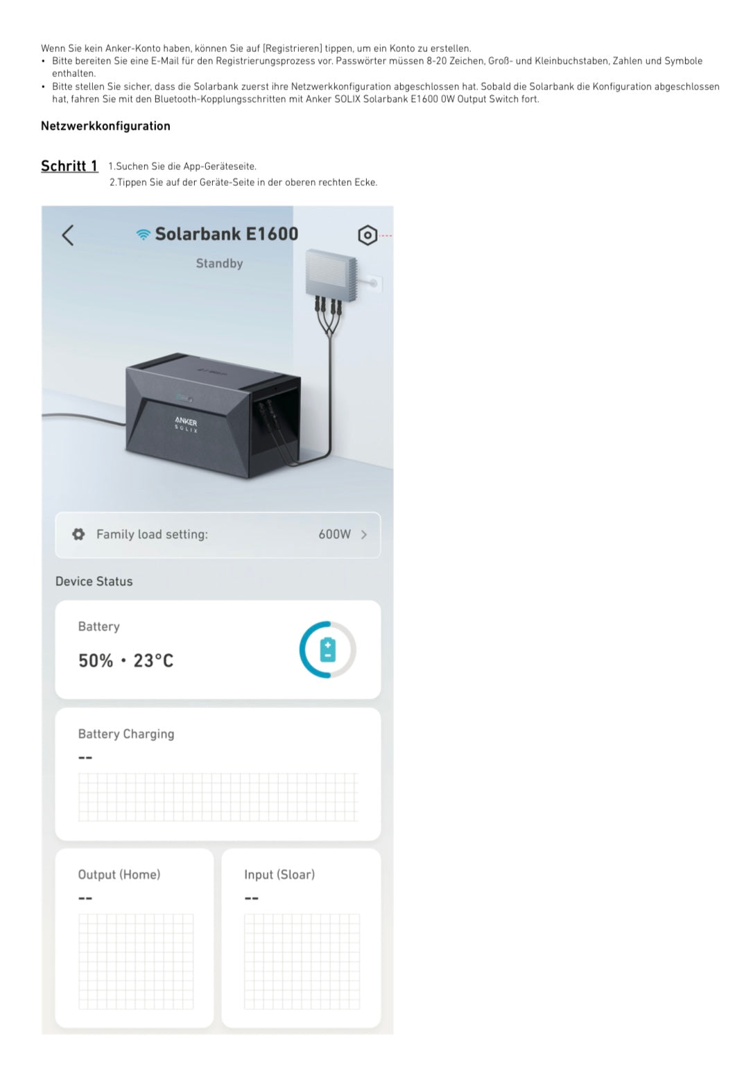 Anker SOLIX Solarbank E1600 + 17Y0 Schalter Nulleinspeisung